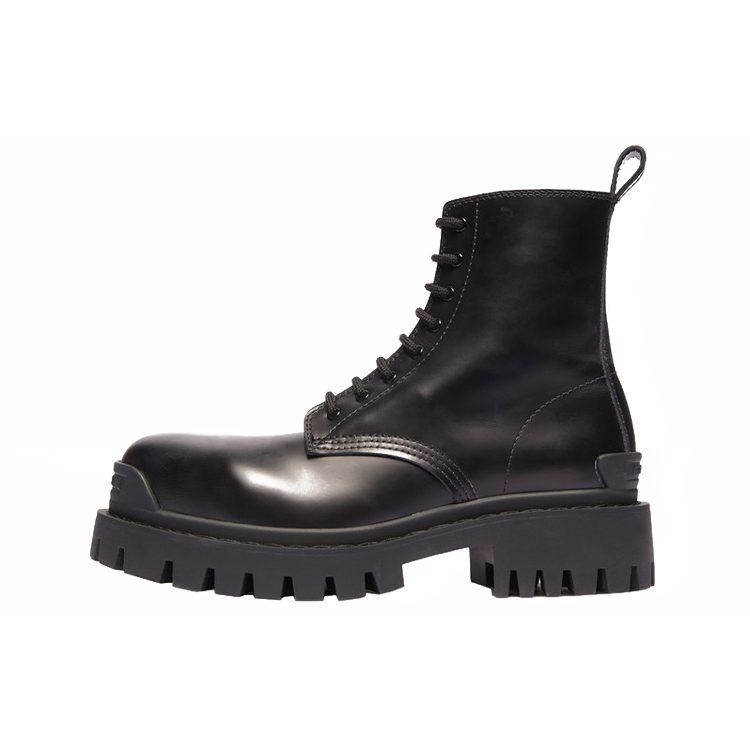 Balenciaga Ботинки на шнуровке Strike Черные Женские 590974WA9601000