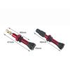 2Pcs Tire Nozzle Cap 40/60Mm Bike Tubeless Valve F/V Presta Cnc Machined Anodized  Road Bicycle Tire Valves Tubeless