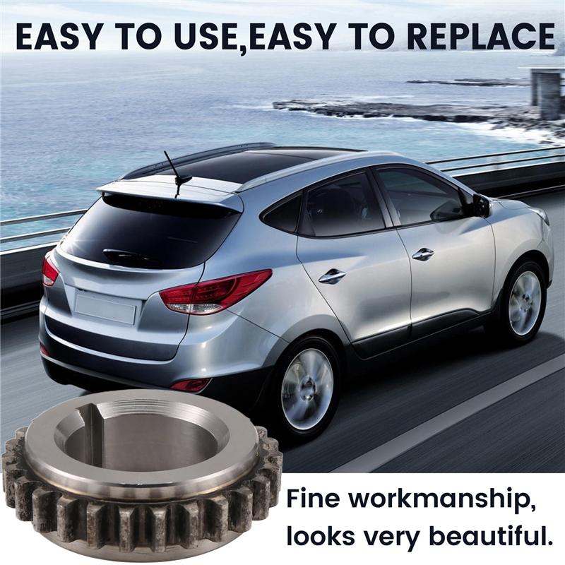 Звездочка Коленвала H5-Sprocket Crankshaft 2312125050 Для Hyundai Sonata Ix35 Santa Fe Для Kia Sportage Magentis Sorento Звездочка Коленвала