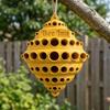 Wall-Mounted Outdoor Bee Hotel 3D Printed Pollinator Insect Shelter Bee Insect Nest  Bee-Friendly