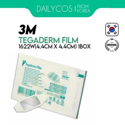 3M 1622W Tegaderm Прозрачная пленочная повязка 1 3/4" x 1 3/4" - 100 шт.