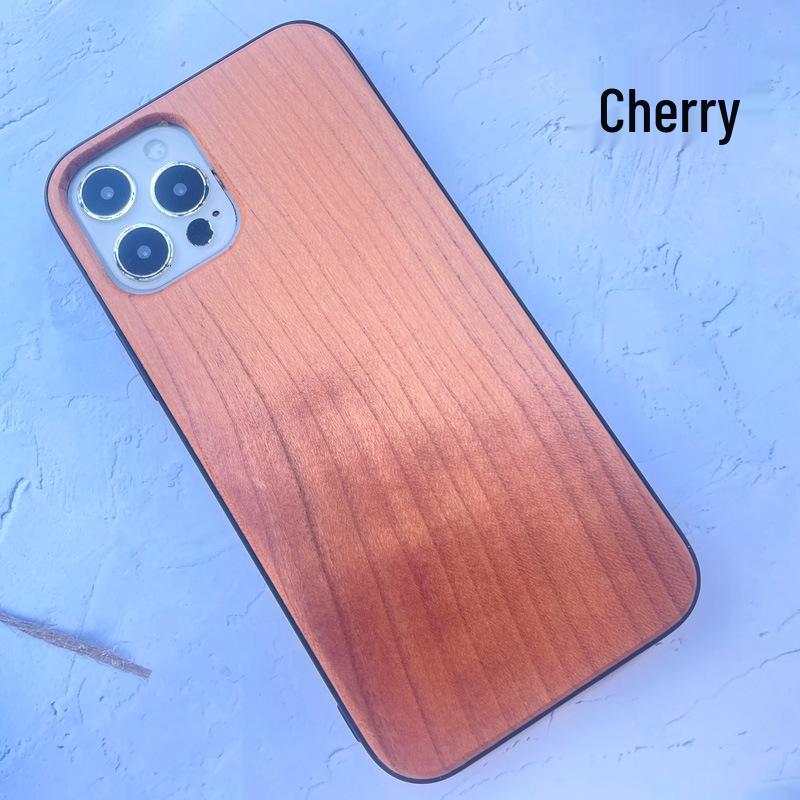 Ретро противоударный защитный чехол из массива дерева для iPhone 12 Mini/12 Pro/16 Pro/17