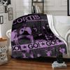 1 шт. CORTIS, Плед в стиле K-Pop, Легкий фланелевый плед, Плед для дивана, кровати, путешествий, кемпинга, гостиной, офиса, дивана