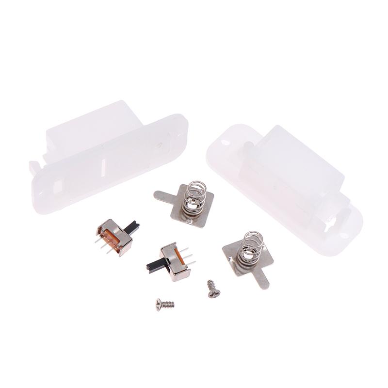 10 комплектов Ag13/LR44 батарейный отсек с кнопкой переключения батарейный отсек 3 В 4,5 В подарочный плеер батарейный отсек без батареи