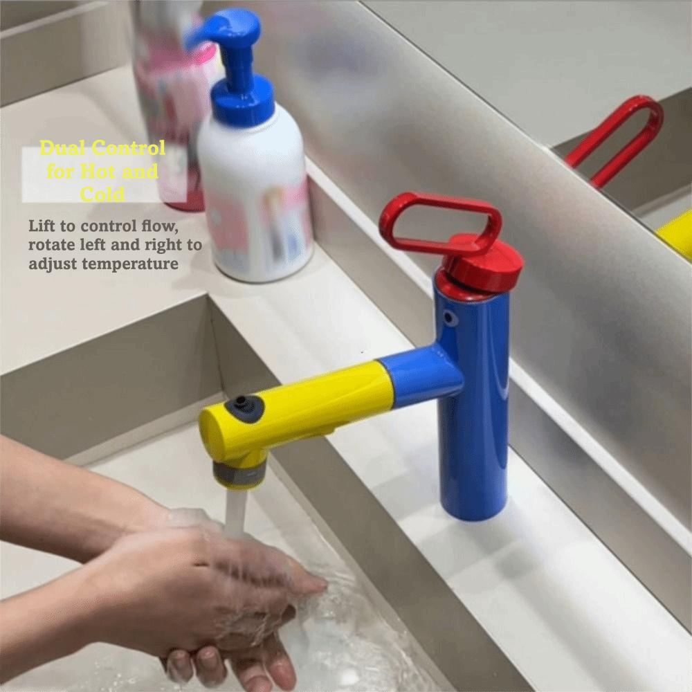 60cm Wide Range Bathroom Faucet Three Ways of Water Discharge Pull Type Faucet Household Use