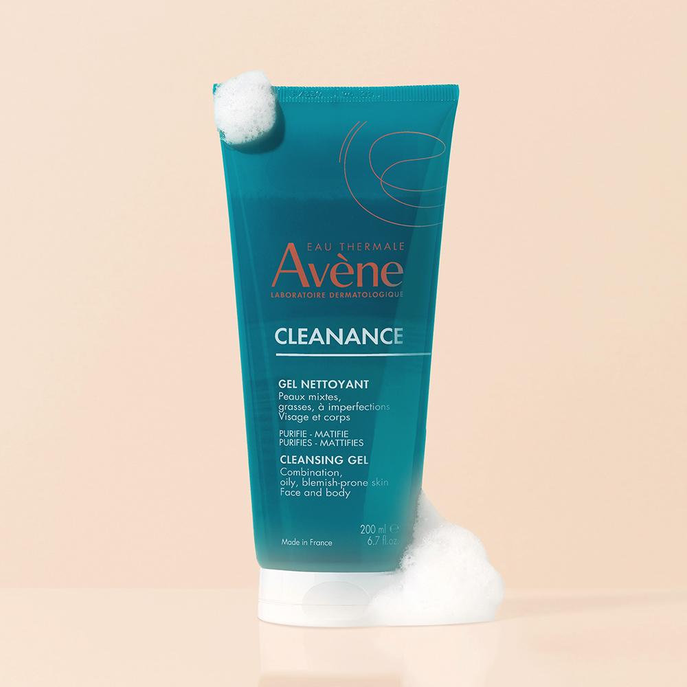 Avene Гель очищающий Cleanance 200 мл x 2 (Мягкий кислотный гель для умывания)