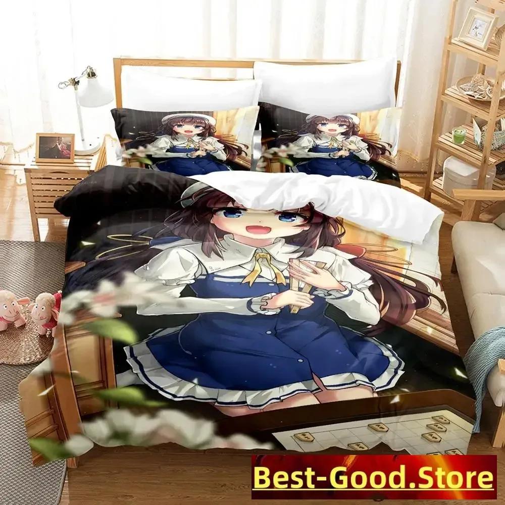 Работа Рюо никогда не заканчивается! Комплект постельного белья Single Twin Full Queen King Size Bed Set Adult Kid Bedroom Duvetcover Sets Anime