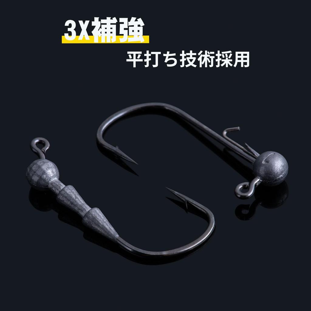 Goture Drop Shot Минноу Мягкая приманка для морской и пресной воды 4 с крючками 1г Упаковка 40 шт Рыбалка, 1.8г Червь, 7см/2.75дюйма, Цвета, Открытое море (10 крючков),