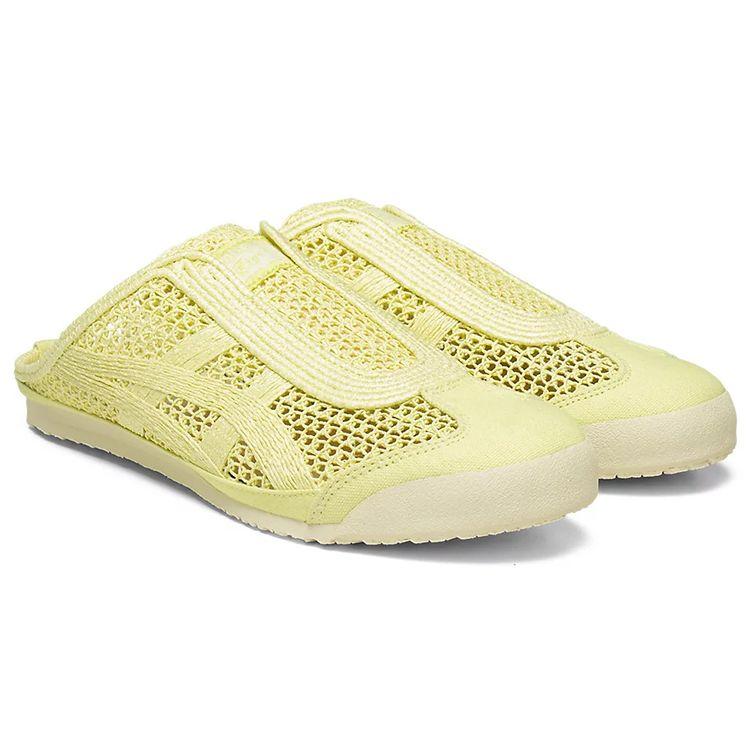 ONITSUKA TIGER Унисекс Mexico 66 Сабо Huddle Желтая Ткань Слипоны Мюли 1183A707-750