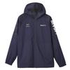 Windbreaker Descente HEATNAVI TOUGH Pattern Graphic Full Zip Hoodie Training NVNV S [Move Sports] All-over