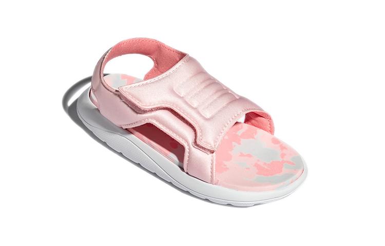 adidas Neo Comfort Удобная нескользящая износостойкая сандалия Розовый для младенцев и малышей FY8862