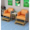 Light Luxury Grey Single Leisure Sofa Chair