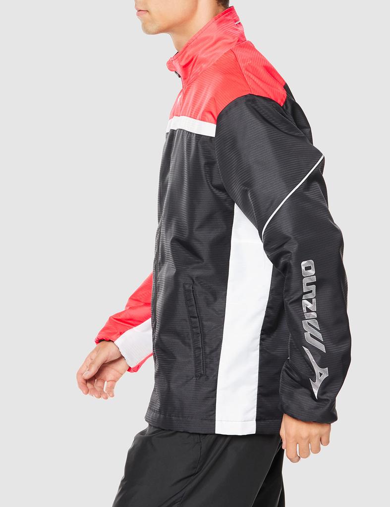 Куртка Tennis Wear Active Warmer Dynamotion Fit Thermal Water Repellent 62JE2502 Black x Driven Pink x White M [Mizuno]