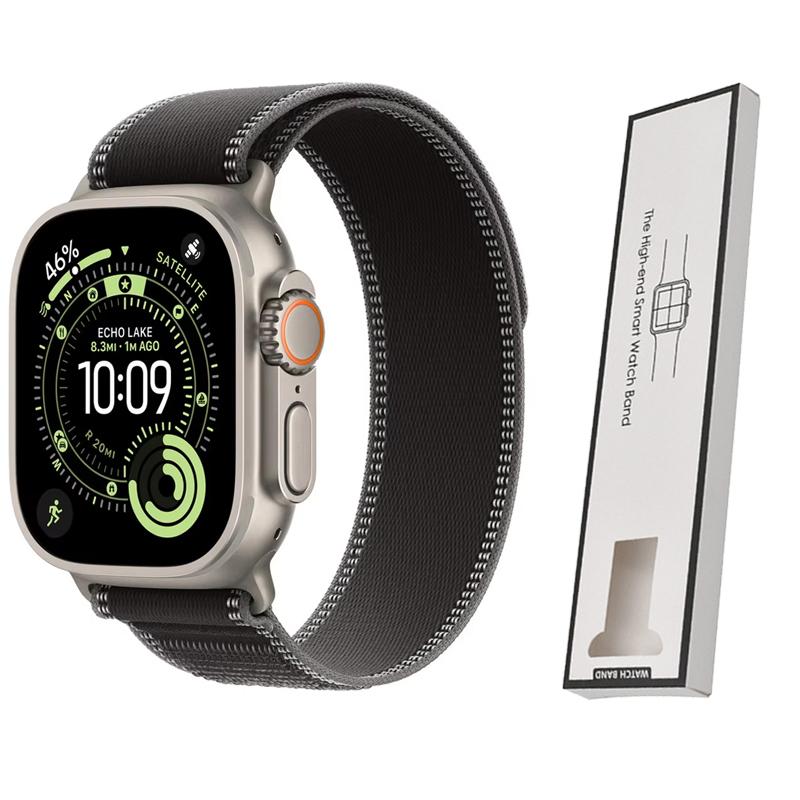 Ремешки для Apple Watch Ultra2 3 49 мм 46 мм 44 мм 45 мм 40 мм 41 мм sport Trail Loop ремешки Браслет iWatch Series 11 10 9 8 SE