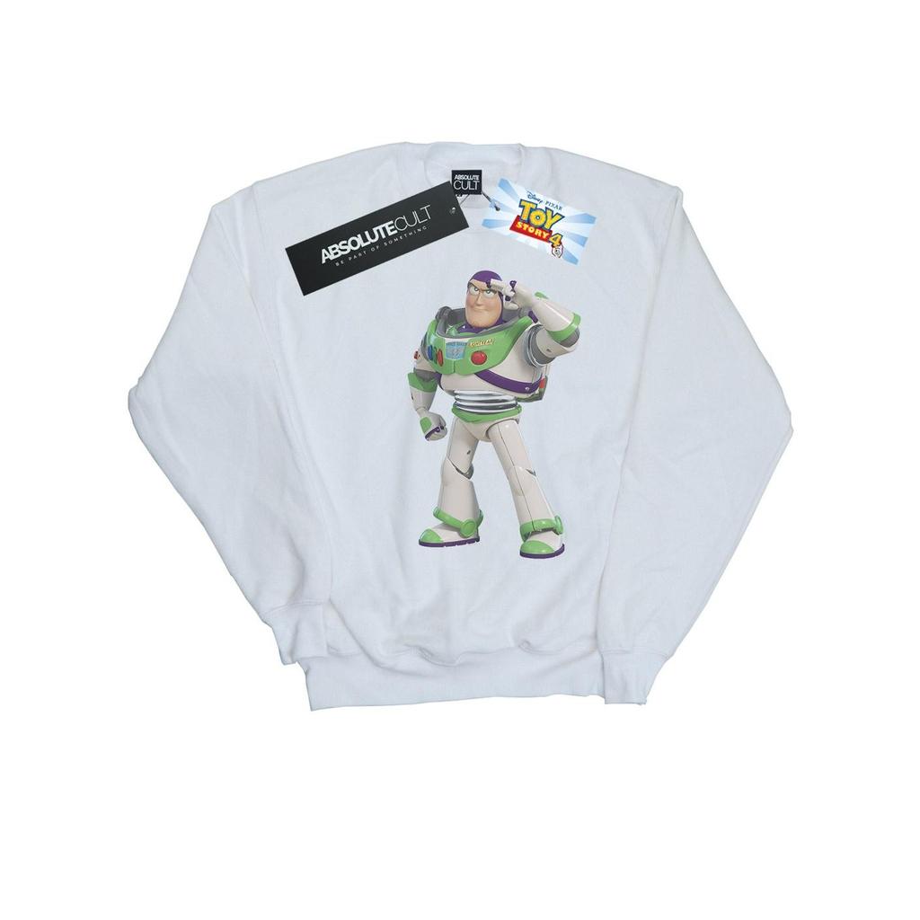 Disney Mens Toy Story Buzz Lightyear Standing Sweatshirt