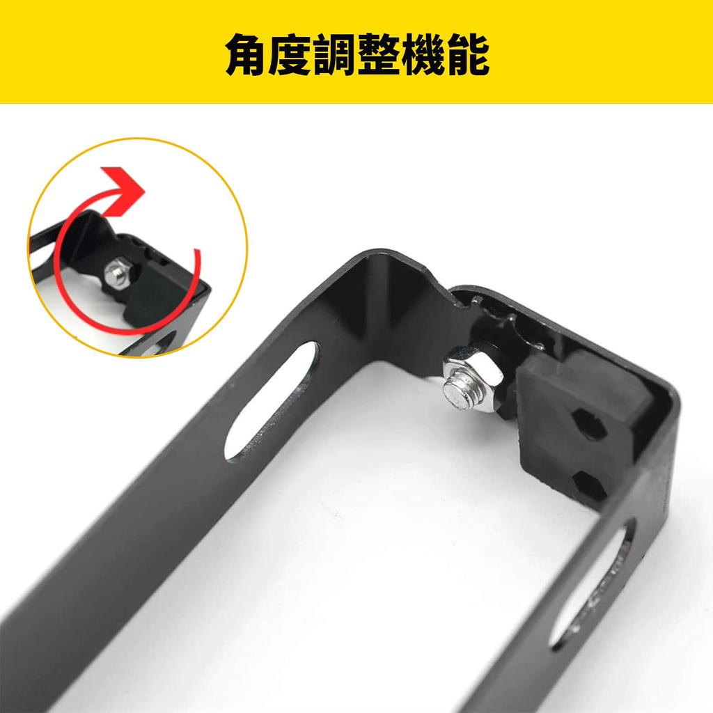 DEVENTORZ Номерной знак мотоцикла Планка номерного знака мотоцикла Кронштейн номерного знака Аксессуар для переоборудования мотоцикла Универсальная подставка для номера 180° A