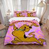 3pcs Scooby Doo Domingou Bedding Set - Includes Quilt Cover and Pillowcases, Suitable for All Seasons, Machine Washable - Ideal Gift for Fam