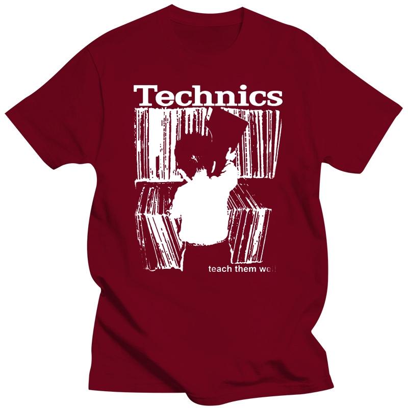 Футболка TECHNICS Kid Teach Them Well винил DJ ВСЕ РАЗМЕРЫ унисекс WoUnisex унисекс новая модная футболка