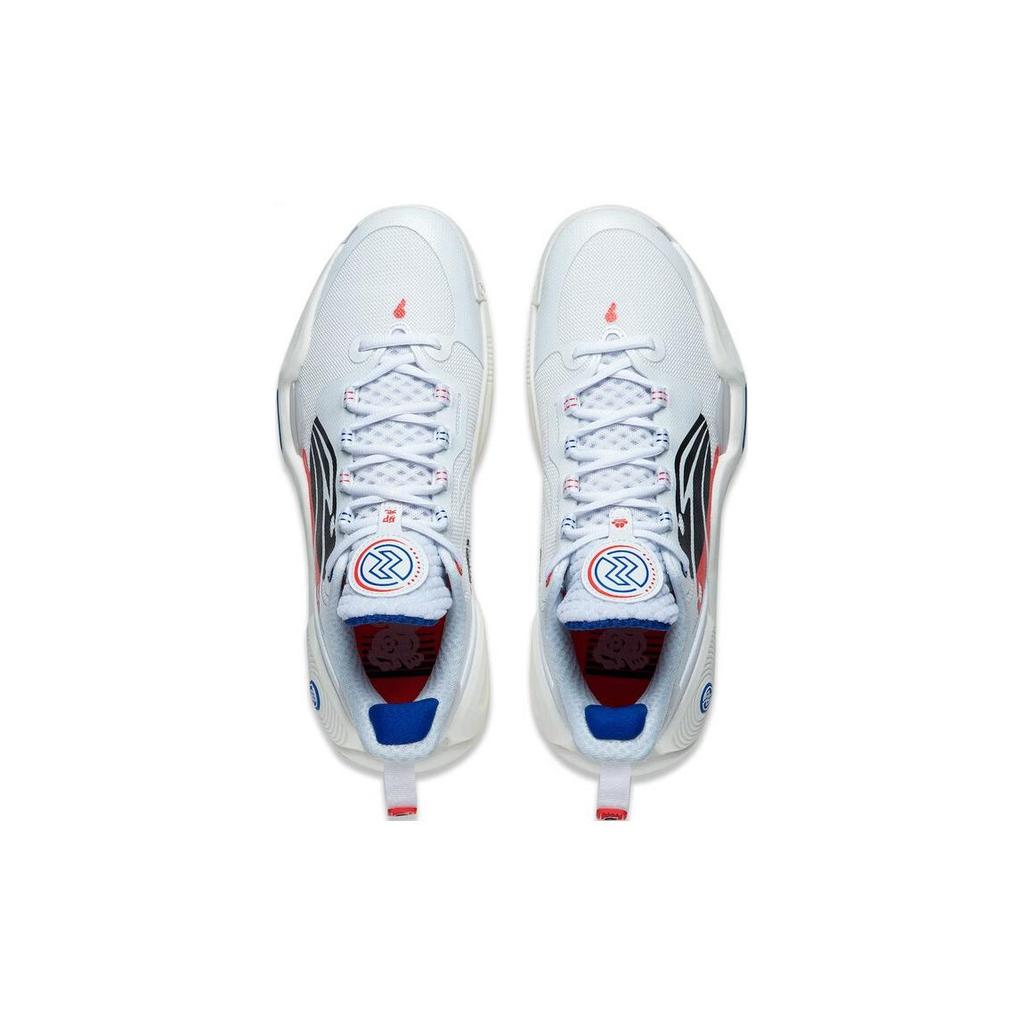 Баскетбольные кроссовки Li Ning Speed 9 Низкие Мужские Бело-Красные ABPT001-64