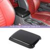 ABS Armrest Box Decorative Panel Decoration Cover Sticker For Dodge Challenger 2009-2014 Car Interior Accessories
