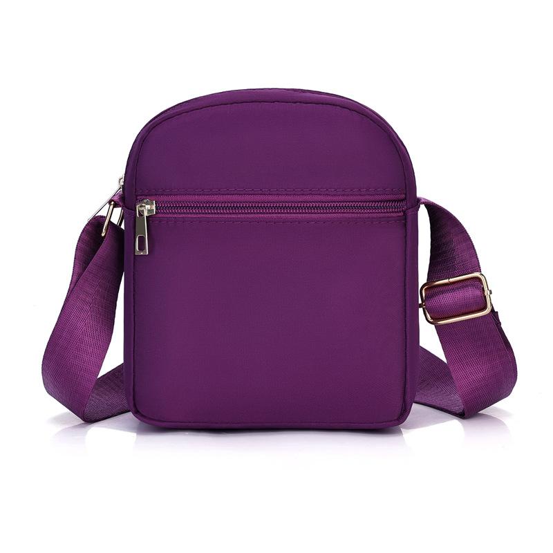 Women Crossbody Small Square Bag Female Girls Canvas Bag Student Shoulder Messenger Bag Woman Multi Pocket Small Satchel