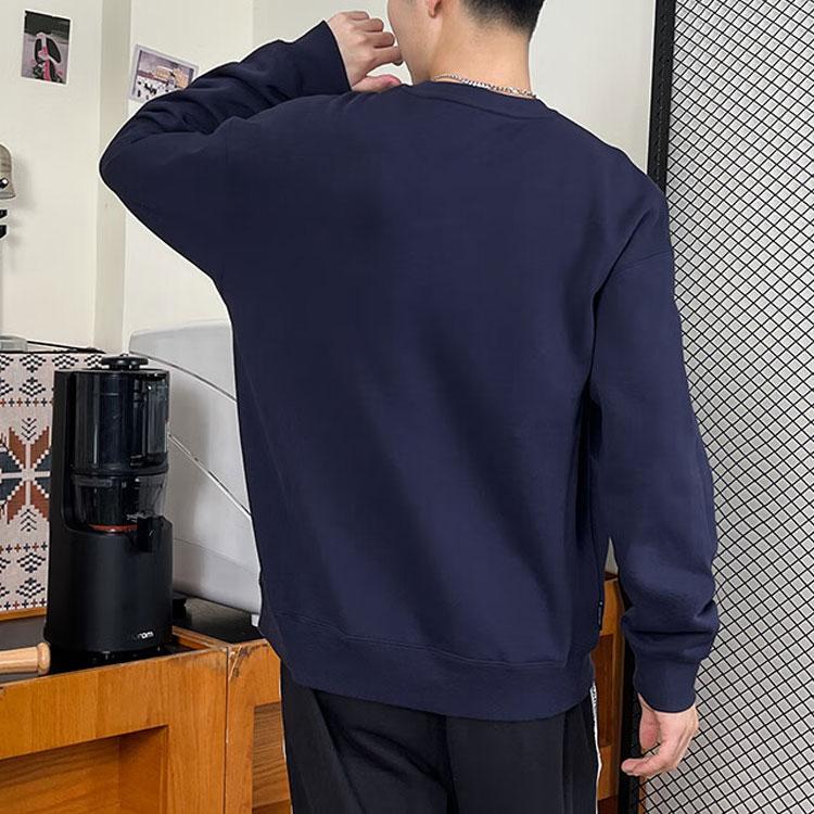 Новые толстовки PUMA TEAM CREW FL Мужские Темно-синие 625312-16