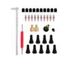 34Pcs TR412 High Performance Multifunctional Car Accessories Durable Tyre Valve Removal Tool for Car Bike Truck Motorcycle
