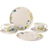 Service Set Rosenthal Brillance Bone China Alpine Flowers, 6 Pieces (10530-405108-28597)