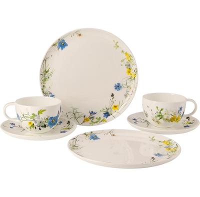 Сервировка Rosenthal Brillance Bone China Альпийские цветы, 6 предметов (10530-405108-28597)