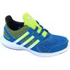 adidas Сверхбыстрые 2.0 K Низкие детские беговые кроссовки Сине-зеленые Для детей от 3 до 7 лет S74784