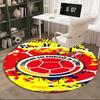 Colombian national football team Round Rug for Livingroom,Bedroom, Palyroom, Chair Rug, Area rug, Circle Carpet, Large Size Fan Christmas gift