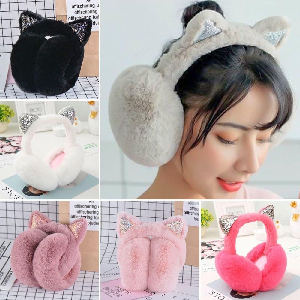 Plush Ear Muff Keep Warm Ear Protectors Lovely Ear Cover  Winter