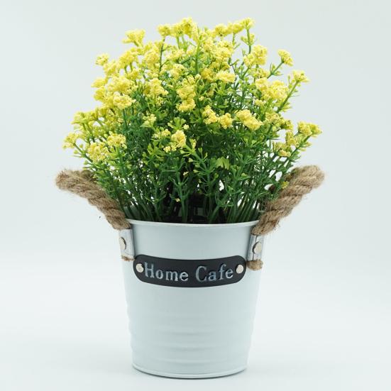 Искусственный цветок пенопластовый завод бонсай в горшке гостиная сад настольное украшение