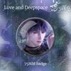 75MM Love and Deepspace Sylus Xavier Zayne Rafayel Caleb Spotlight Romance Stage Badge Anime Cosplay Brooch Pin Game Fans Gift