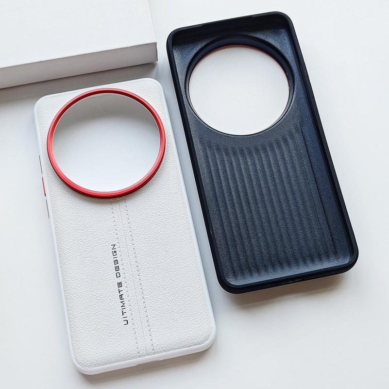 Кожаный чехол для телефона средней линии Ultimate design Для Xiaomi 17 Ultra Mi 17 15 Ultra 15s Pro 14 ultra 13 Ultra Тонкий защитный чехол