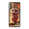 Подарки для девочек Милый чехол-сова для OPPO Find X5 A54 A53 A52 A9 2020 A16 A15 A95 A76 A74 A12 Reno7 SE Reno6 Pro Plus 5G