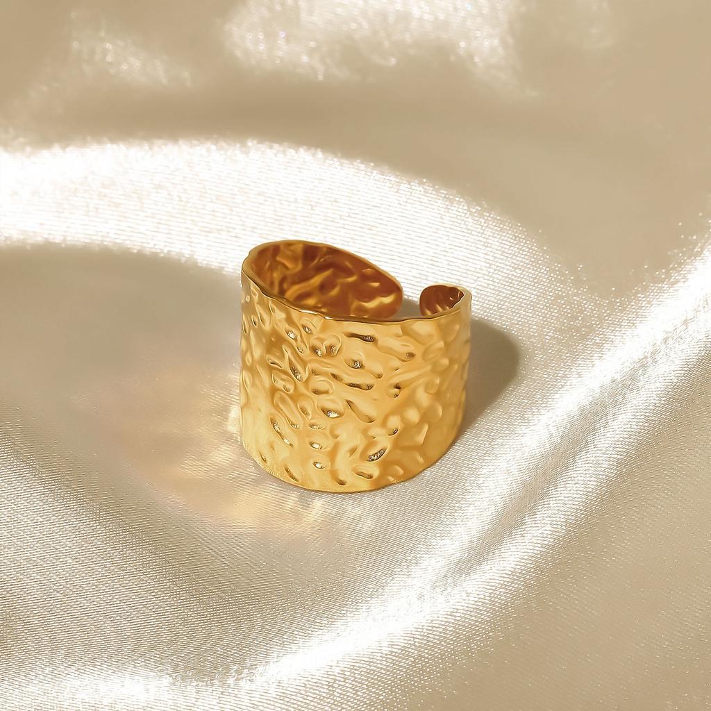 Модное женское кольцо из 1 части Женское кольцо Металлическое кольцо Глянцевое кольцо Металлическое кольцо Праздничный подарок