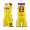 Youth Basketball Uniform Set Boys Girls Training Game Team Wear Quick Dry Mesh Tank Top With Number Printing