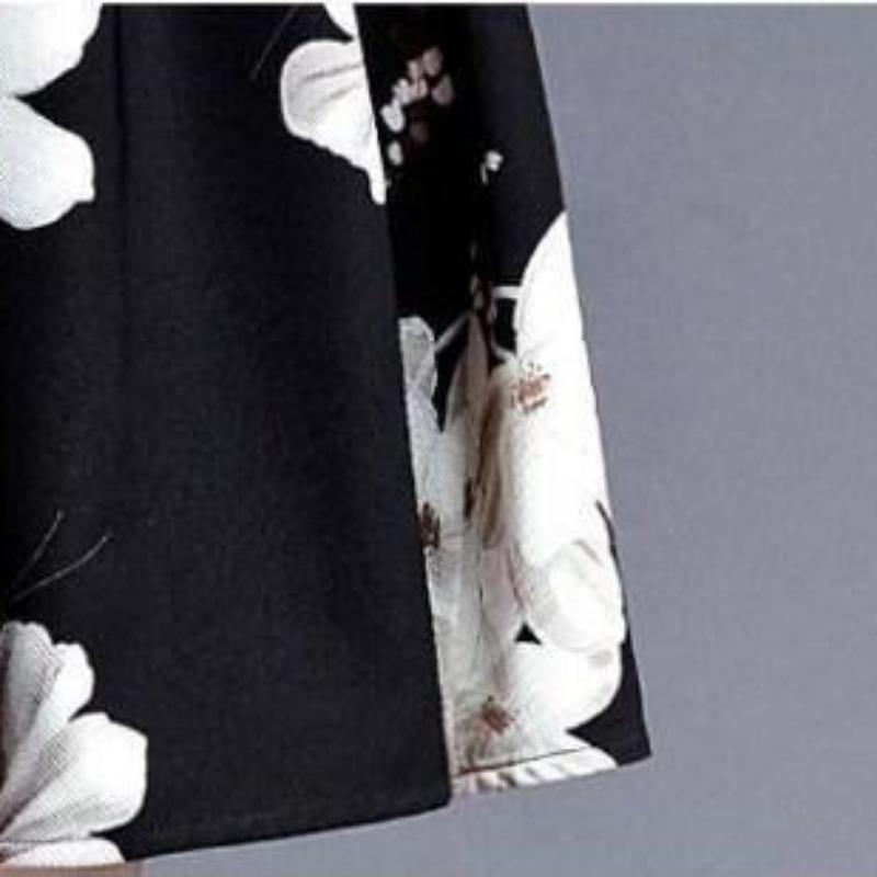 Женская шифоновая мини-юбка с короткими рукавами, женская облегающая юбка с v-образным вырезом и цветочным принтом на шнуровке, тонкая талия с принтом