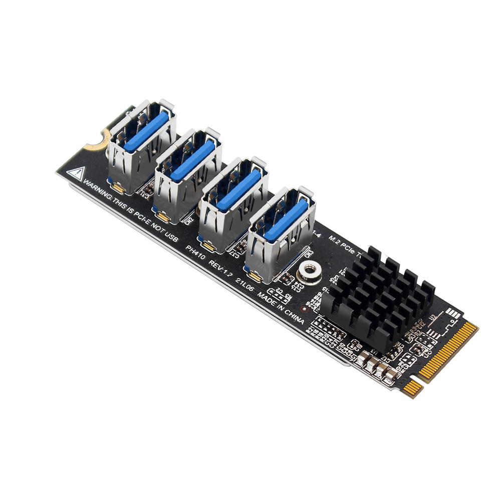 Карта-адаптер M.2 To Pcie Pci-E Высокоскоростная M-Key Графическая карта Pcie Карта расширения