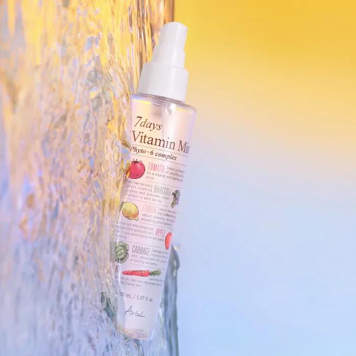 [Сияние увлажнения] Спрей-мист Seven Days Fog Spray с витаминами 150 мл