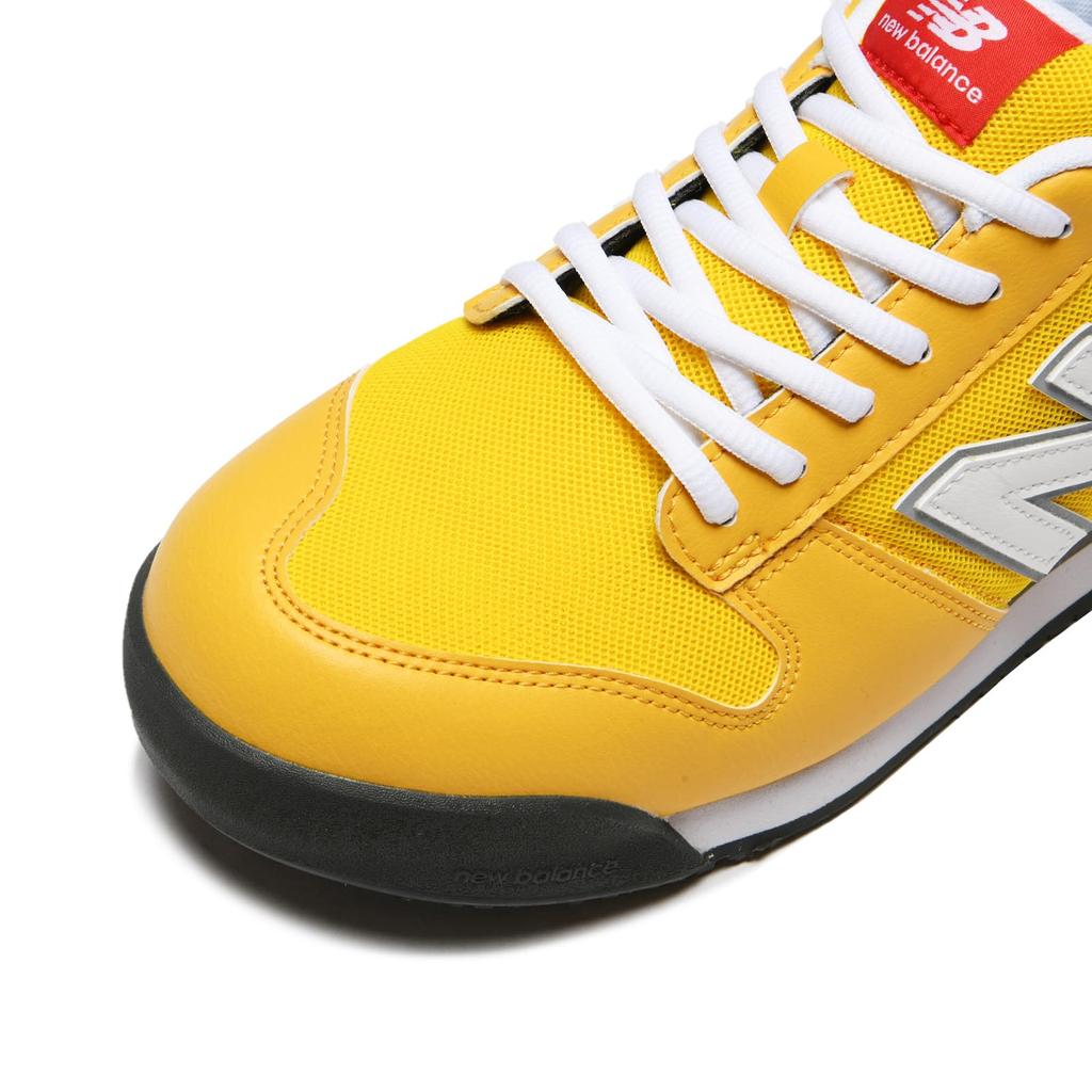 PORTLAND work JSAA класс 551 см [New Balance] (Спецобувь, обувь, легкая, широкая, A, шнурки, маслостойкая резина) (ЖЕЛТЫЙ+ЖЕЛТЫЙ+БЕЛЫЙ) +26,5