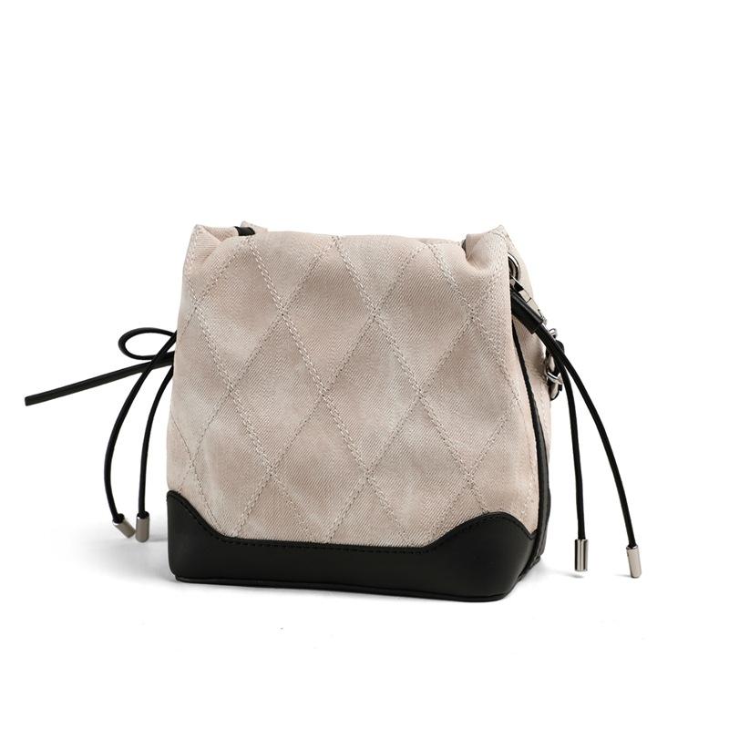 Сумка-ведро Женская сумка через плечо Весна/Лето Портативная сумка через плечо с цепочкой