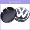 Volkswagen Hub Cover 2.6in High Gloss Finish Strong Abs Plastic Perfect Replacement For Lost Badges
