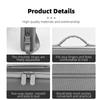 Hard Case for Waterproof PU Leather Hard Shell Storage Protective Large Capacity Shoulder Lightweight Portable Drone Travel Bag AIR3 Drone Accessories