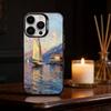 Искусство эпохи Возрождения Картина Чехол для телефона Для iPhone 17,16,15,14,13,12,11,Pro Max,Plus Конфетный Серебряный Чехол