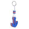 9xNovelty Boating Floating Key Chain Key Ring Keychains Float Blue Anchor