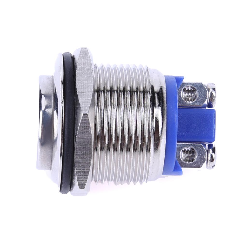 1-3 шт. 19 мм металлические кнопочные переключатели сброса типа 12 В водонепроницаемый автомобильный источник питания для двигателя Вкл. Выкл. Старт Стоп кнопочный переключатель