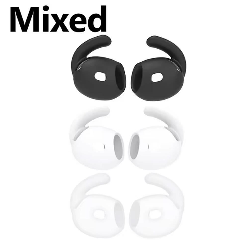 1-6 пар мягких силиконовых амбушюр Replacement Anti Slip Anti-Lost Ear Tips Cover для Apple AirPods Pro 3 Нескользящий защитный чехол