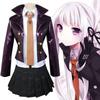 Костюм для косплея Danganronpa Кёко Киригири, комплект платья с потрясающим фиолетовым дизайном